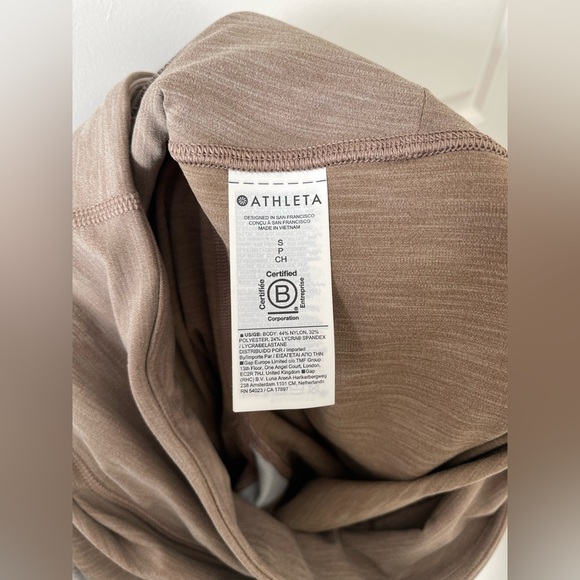[NWT] ATHLETA Elation Ultra High Rise 7/8 Legging | Tan | S - Picture 9 of 10